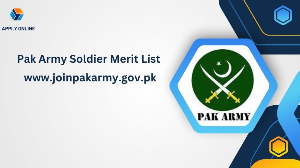 Pak Army Soldier Merit List 2024