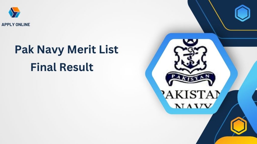 Pak Navy Merit List 2024