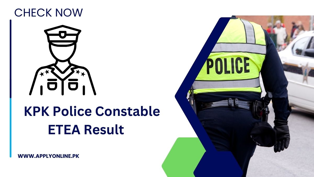 KPK Police Constable ETEA Result 2024