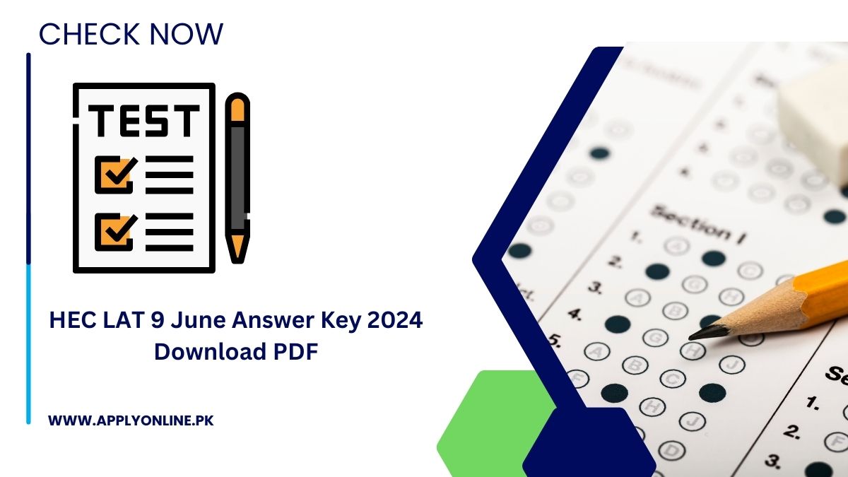 HEC LAT 9 June Answer Key 2024 Download PDF