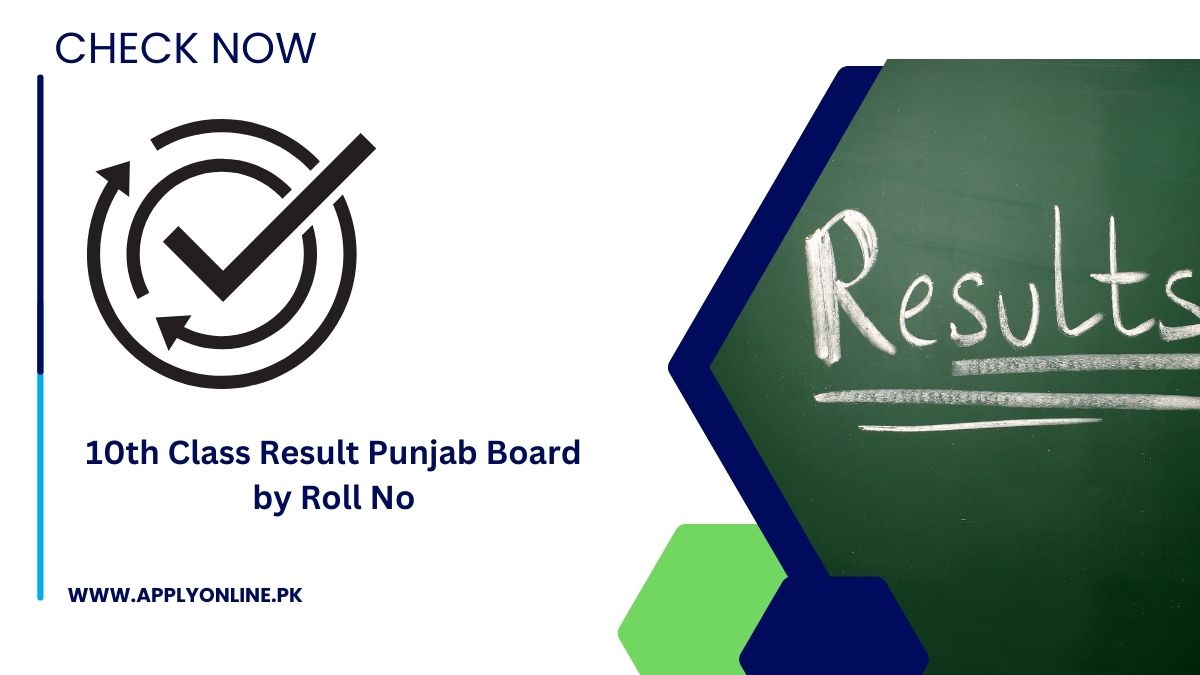 10th Class Result 2024 Punjab Board by Roll No | 9th July