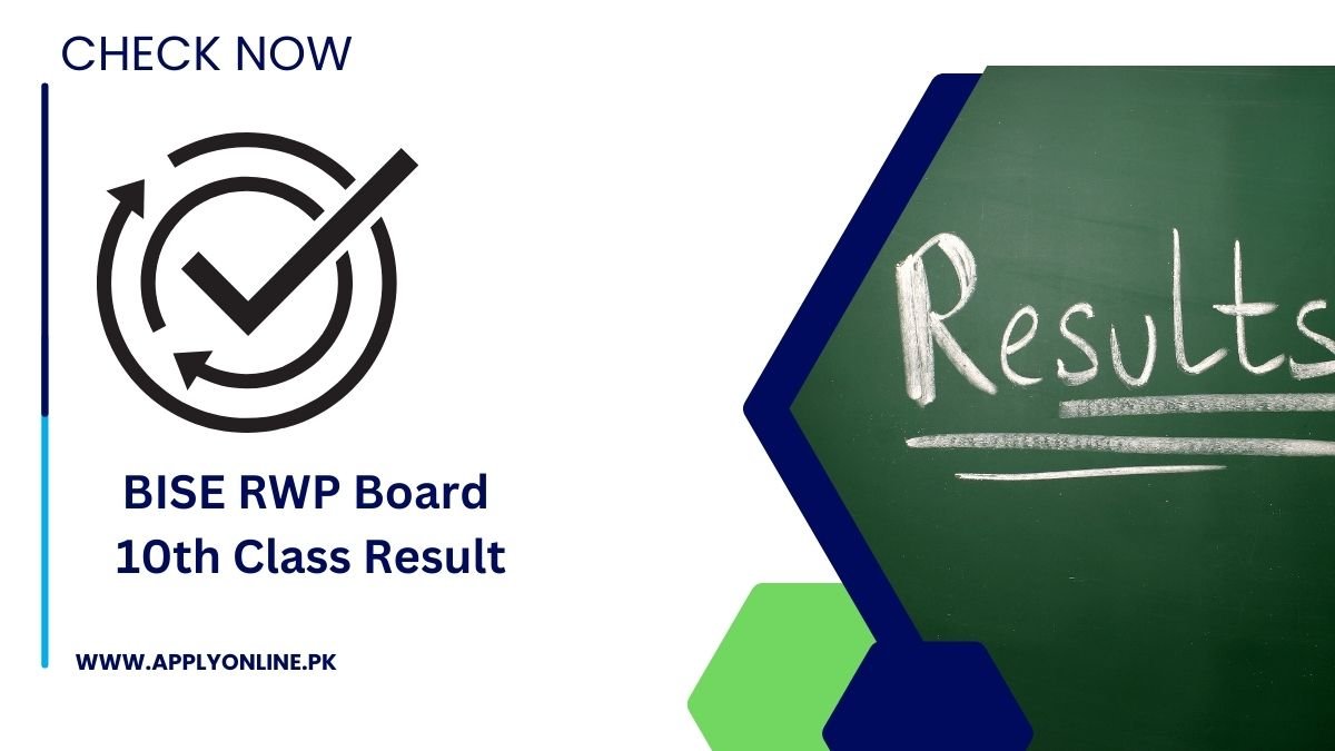 BISE Rawalpindi RWP 10th Class Result 2024 Gazette Download