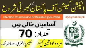 Election Commission of Pakistan jobs 2024