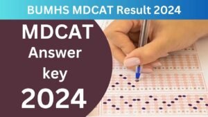 BUMHS MDCAT Result 2024